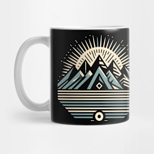 Abstract Mountain Magic Mug